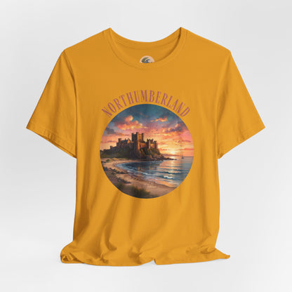 Northumberland Castle Sunset T‑Shirt