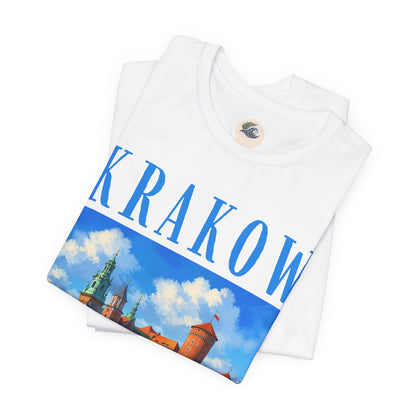 Krakow Castle Graphic Tee – Vintage Polish Travel T‑Shirt