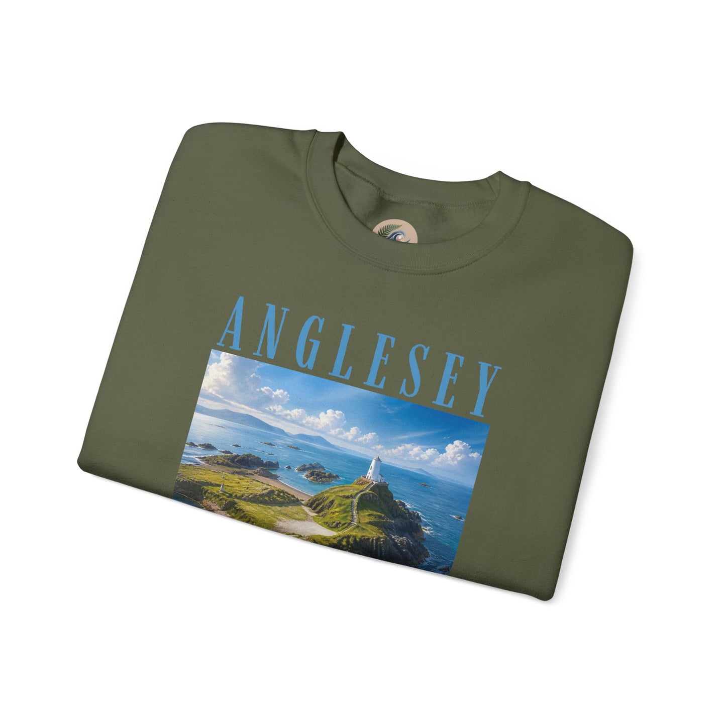 Anglesey Scenic Sweatshirt — Coastal Landscape Crewneck