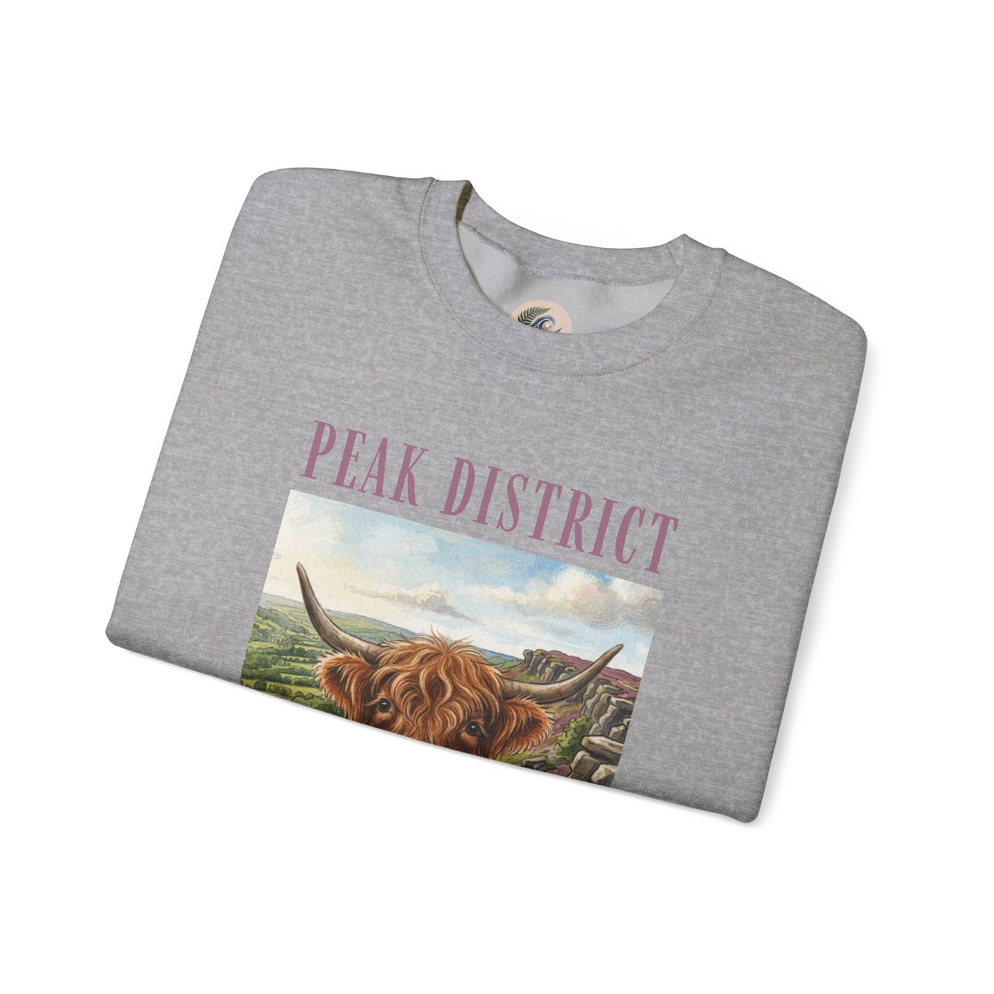 Peak District Highland Cow Sweatshirt