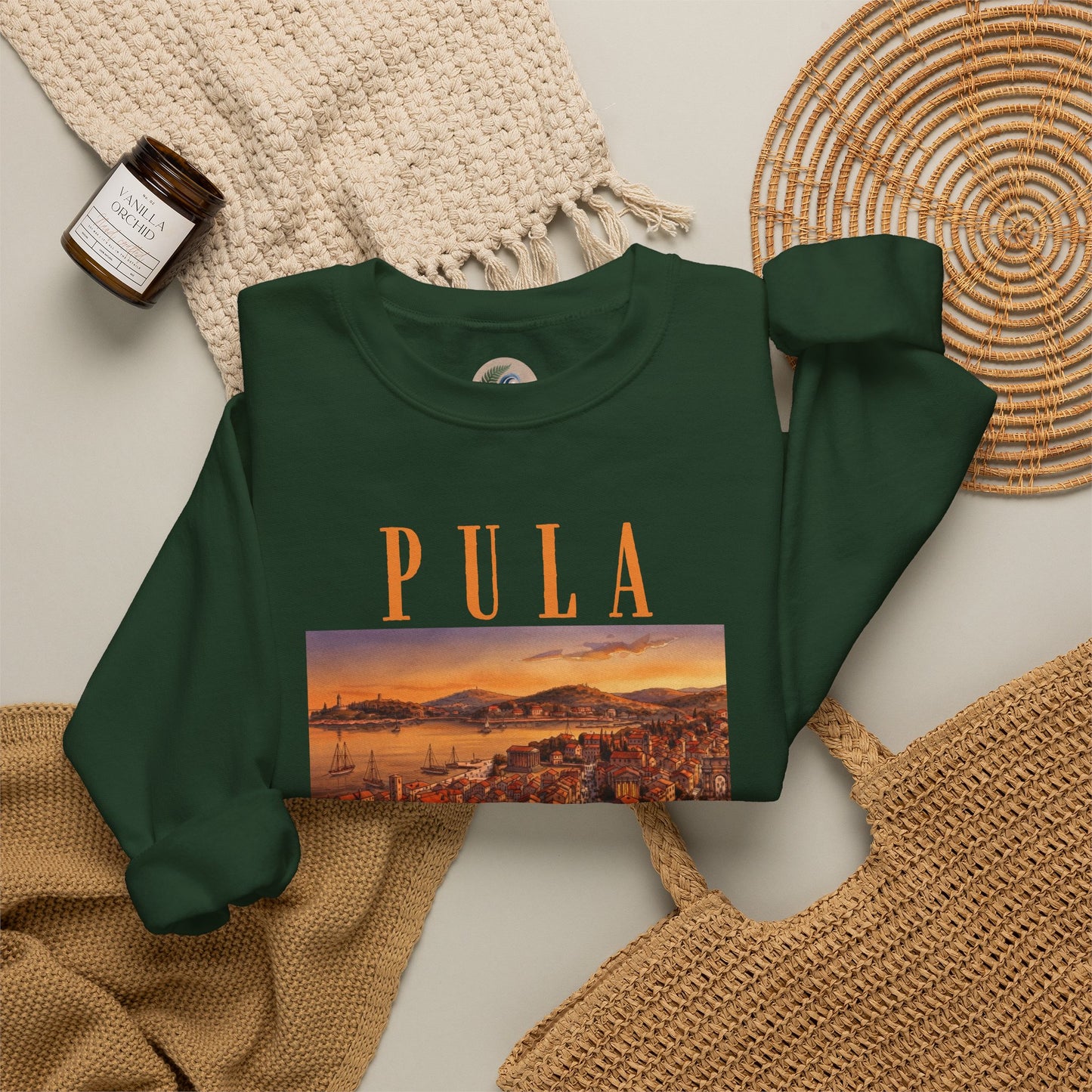 Pula Vintage Arena Crewneck Sweatshirt