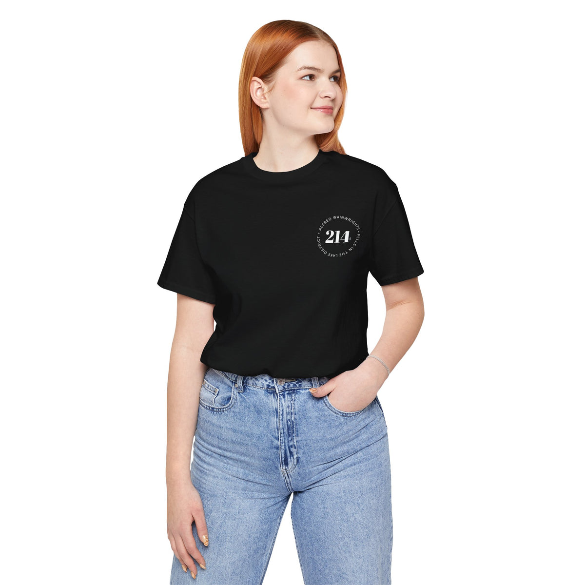 214 Wainwrights Minimalist Chest Logo T‑Shirt