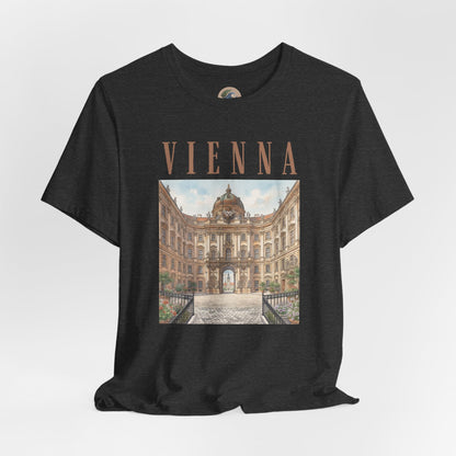 Vienna Photo Tee — Vintage Cityscape Travel T‑Shirt