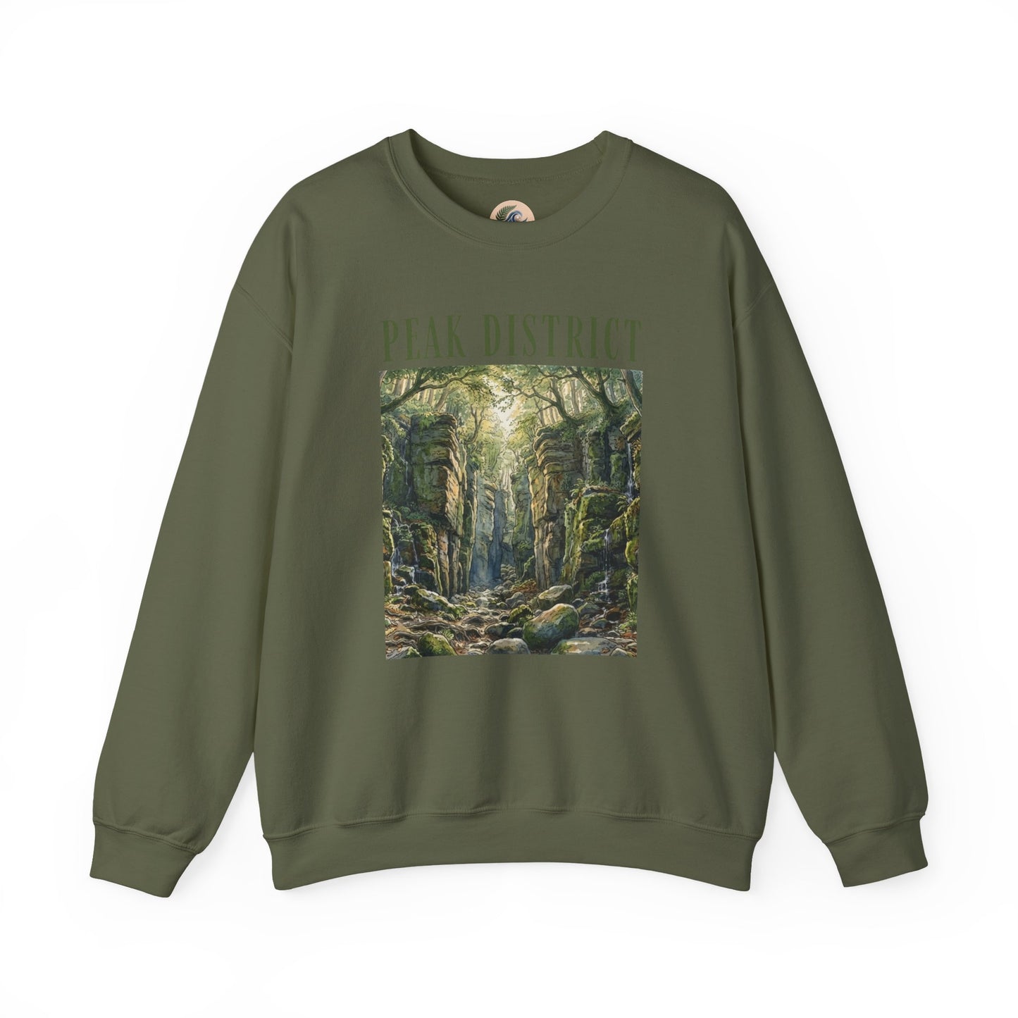 Peak District Luds Church - Scenic Crewneck Sweatshirt