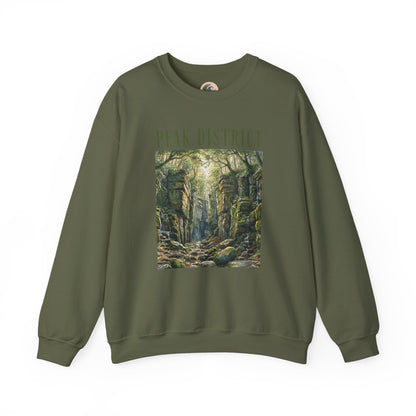 Peak District Luds Church - Scenic Crewneck Sweatshirt