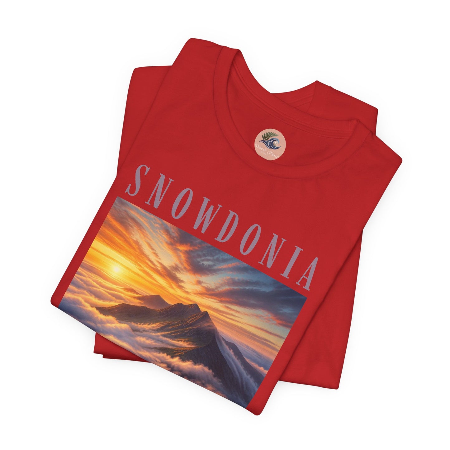Snowdonia Mountain Sunset T‑Shirt