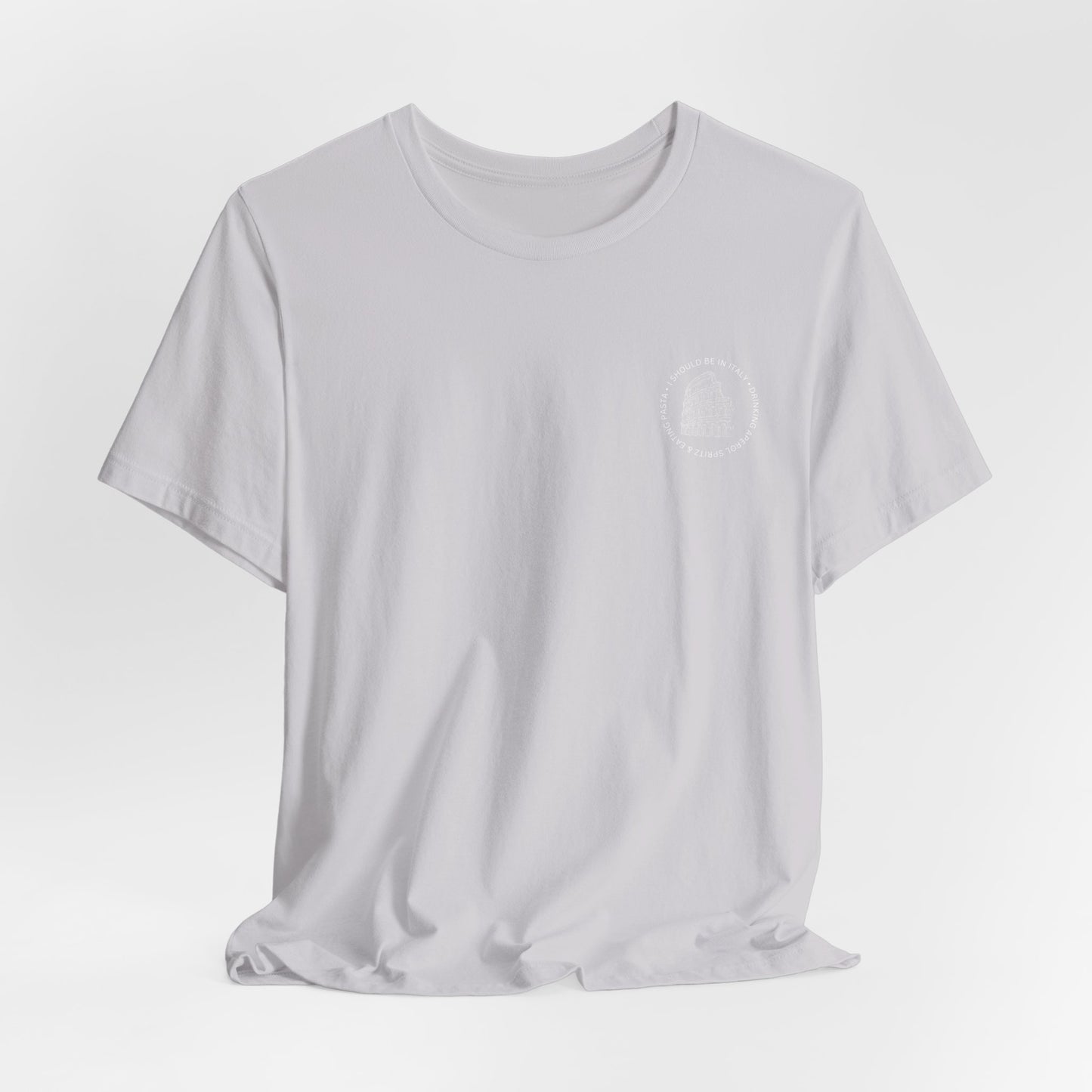 Aperol & Pasta Italy Tee — Minimalist Vintage Liberty Graphic T-Shirt