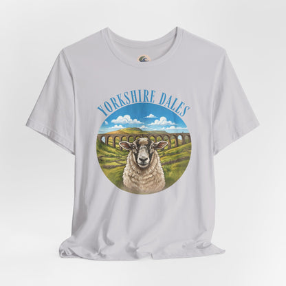 Yorkshire Dales Sheep T-Shirt — Scenic Countryside Tee