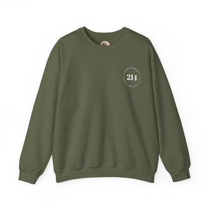 214 Wainwrights Minimalist Crewneck Sweatshirt — Small Chest Logo