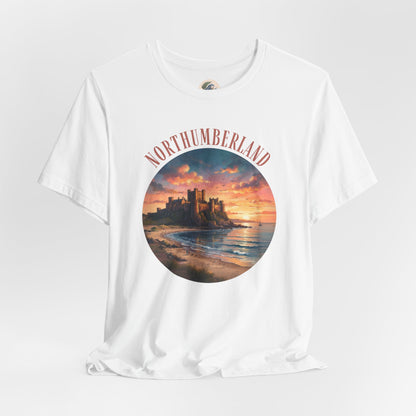 Northumberland Castle Sunset T‑Shirt