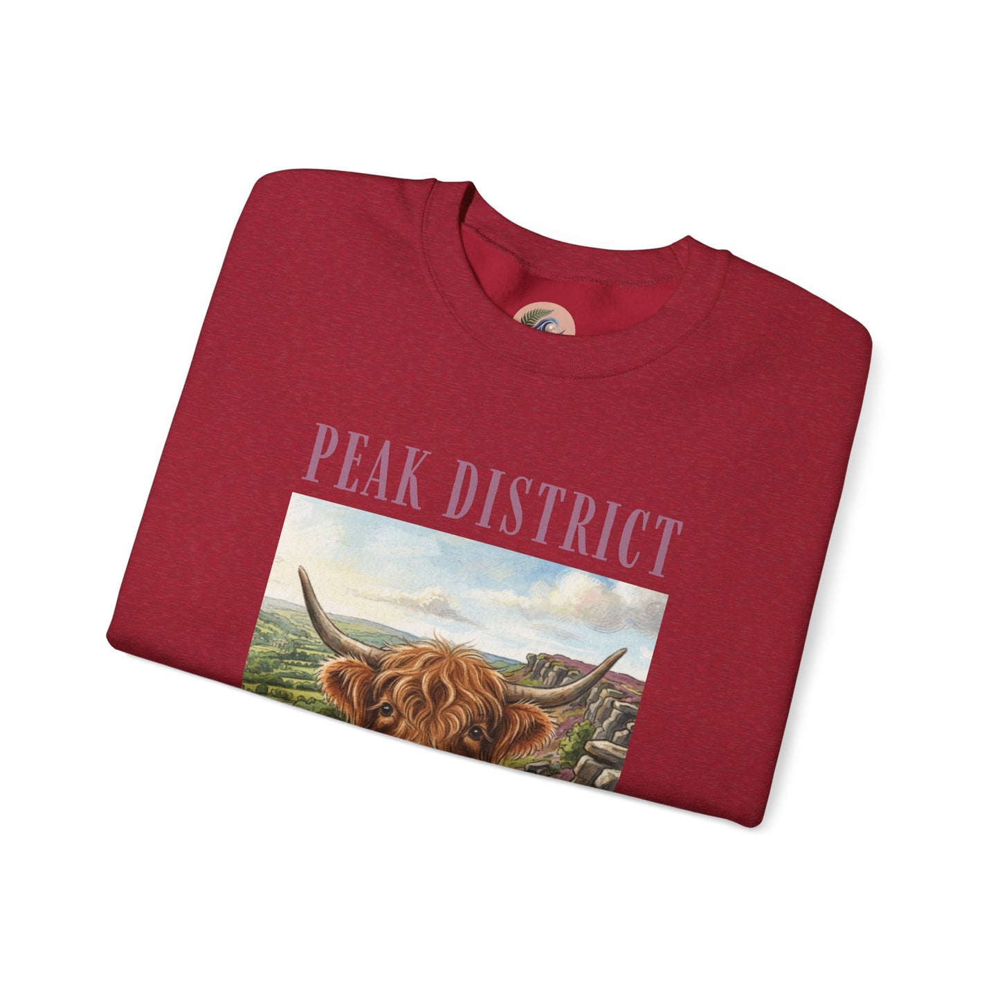 Peak District Highland Cow Sweatshirt