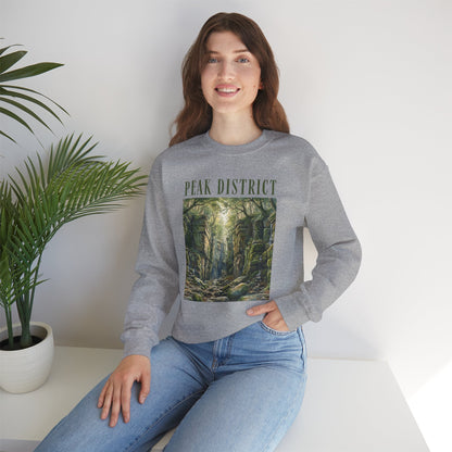 Peak District Luds Church - Scenic Crewneck Sweatshirt