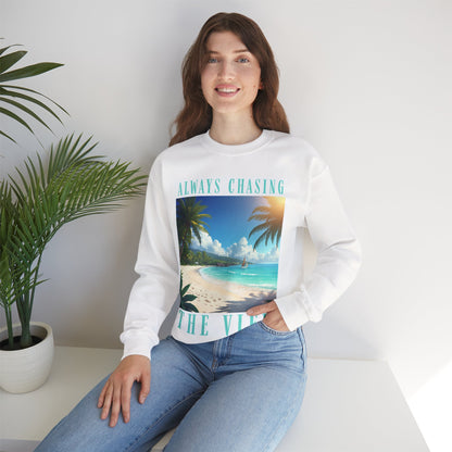 Always Chasing the View - Thailand Railay Beach Inspired Sweatshirt