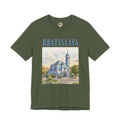 Bratislava Watercolor Church T-Shirt