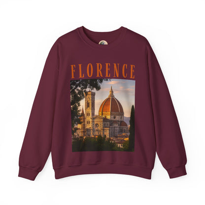 Florence Duomo Crewneck Sweatshirt – Vintage Travel Graphic