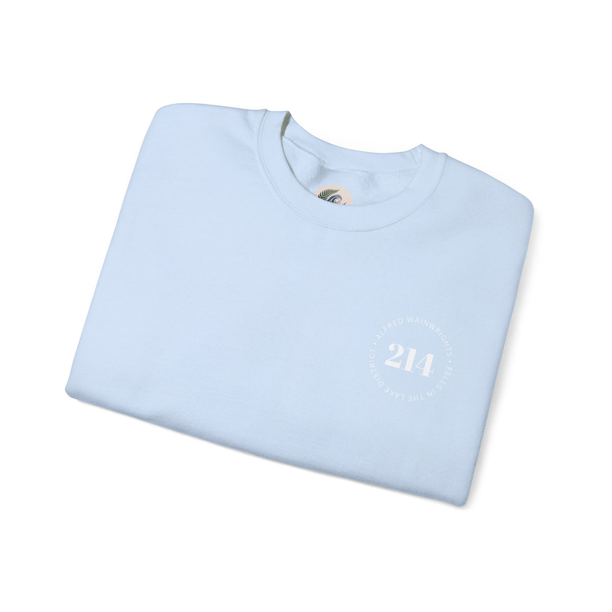 214 Wainwrights Minimalist Crewneck Sweatshirt — Small Chest Logo