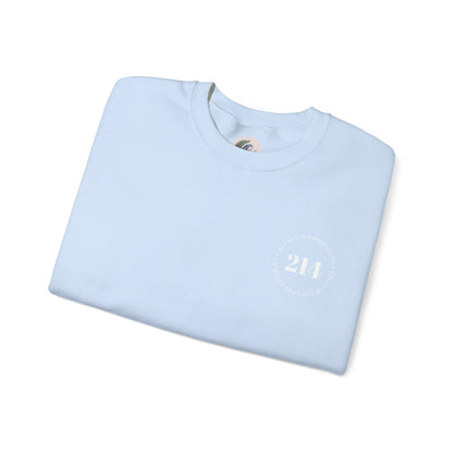 214 Wainwrights Minimalist Crewneck Sweatshirt — Small Chest Logo