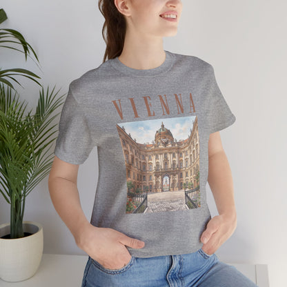Vienna Photo Tee — Vintage Cityscape Travel T‑Shirt