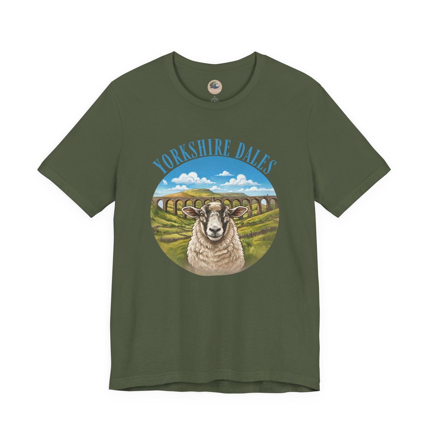 Yorkshire Dales Sheep T-Shirt — Scenic Countryside Tee