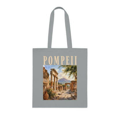Pompeii Vintage Ruins Cotton Tote