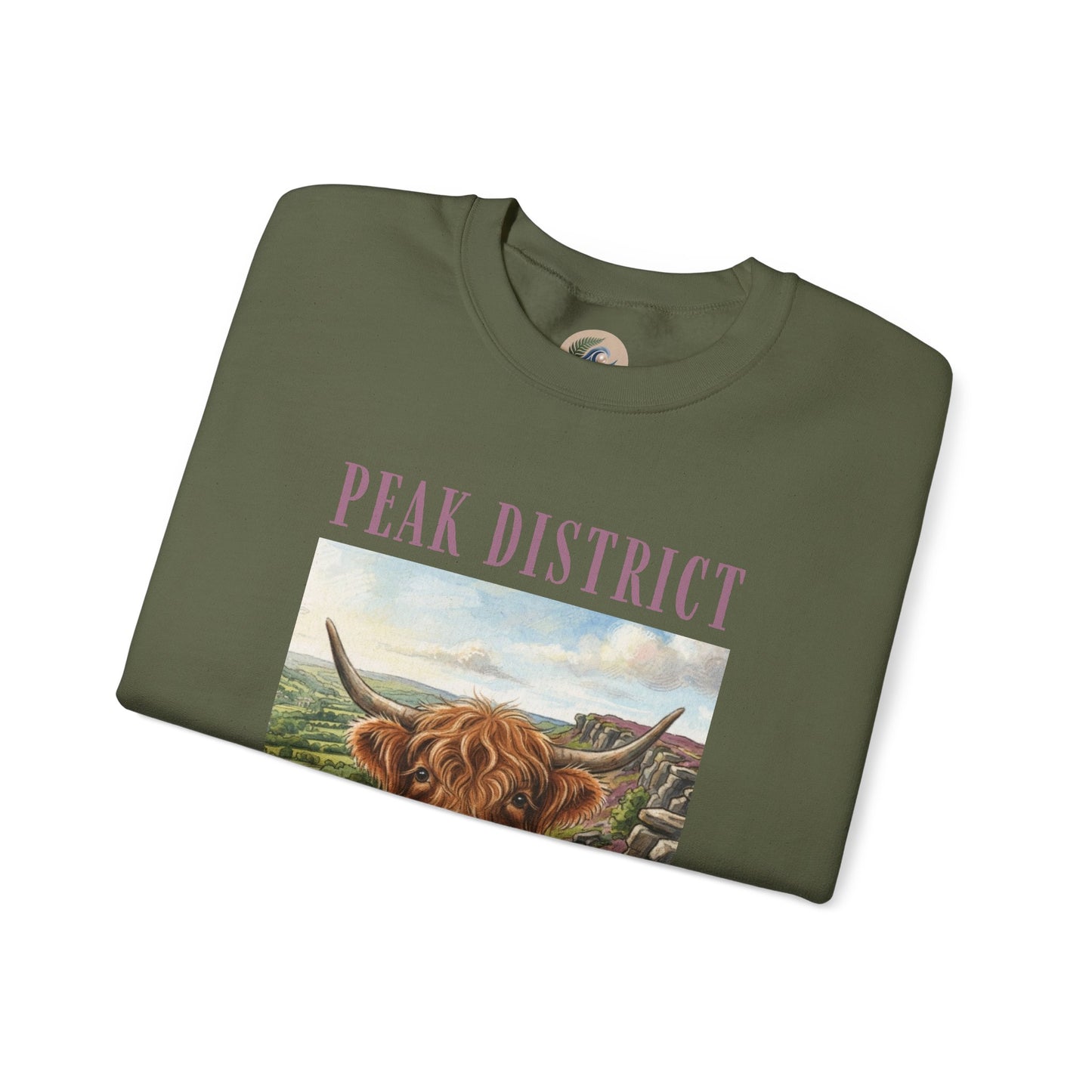 Peak District Highland Cow Sweatshirt