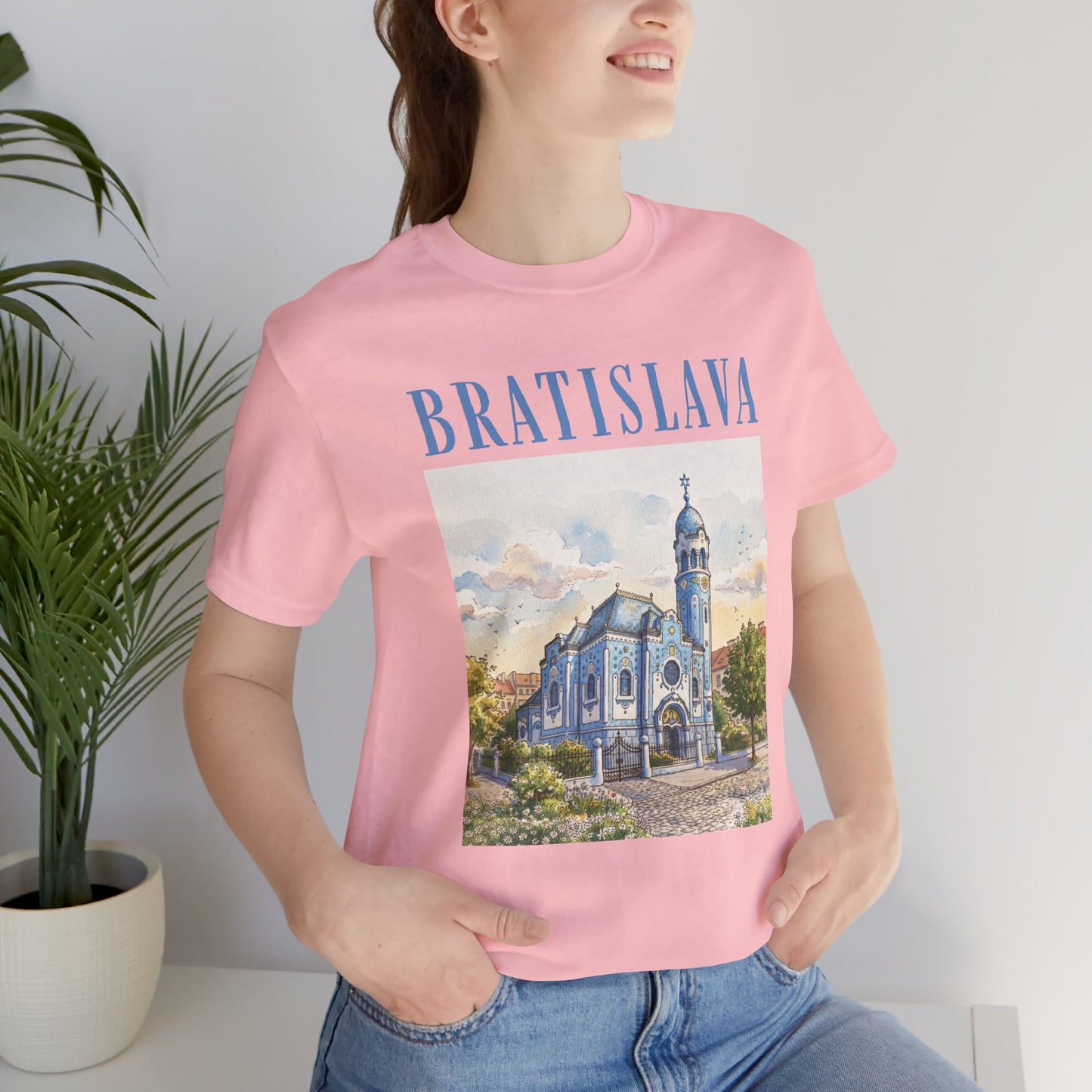 Bratislava Watercolor Church T-Shirt