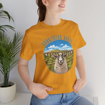 Yorkshire Dales Sheep T-Shirt — Scenic Countryside Tee