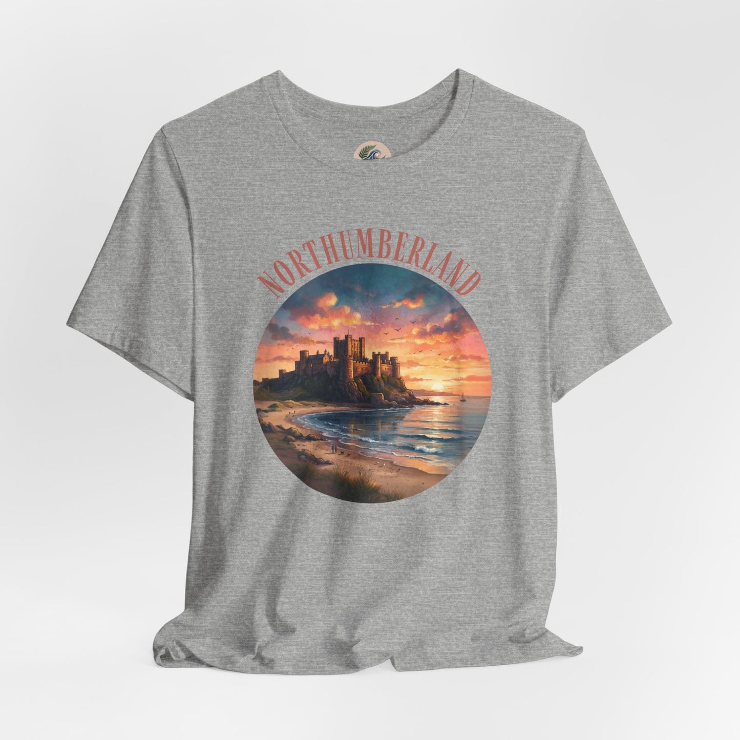 Northumberland Castle Sunset T‑Shirt