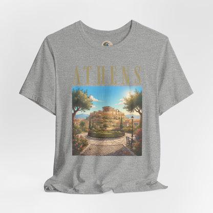 Athens Scenic Tee — Vintage Acropolis Travel T‑Shirt