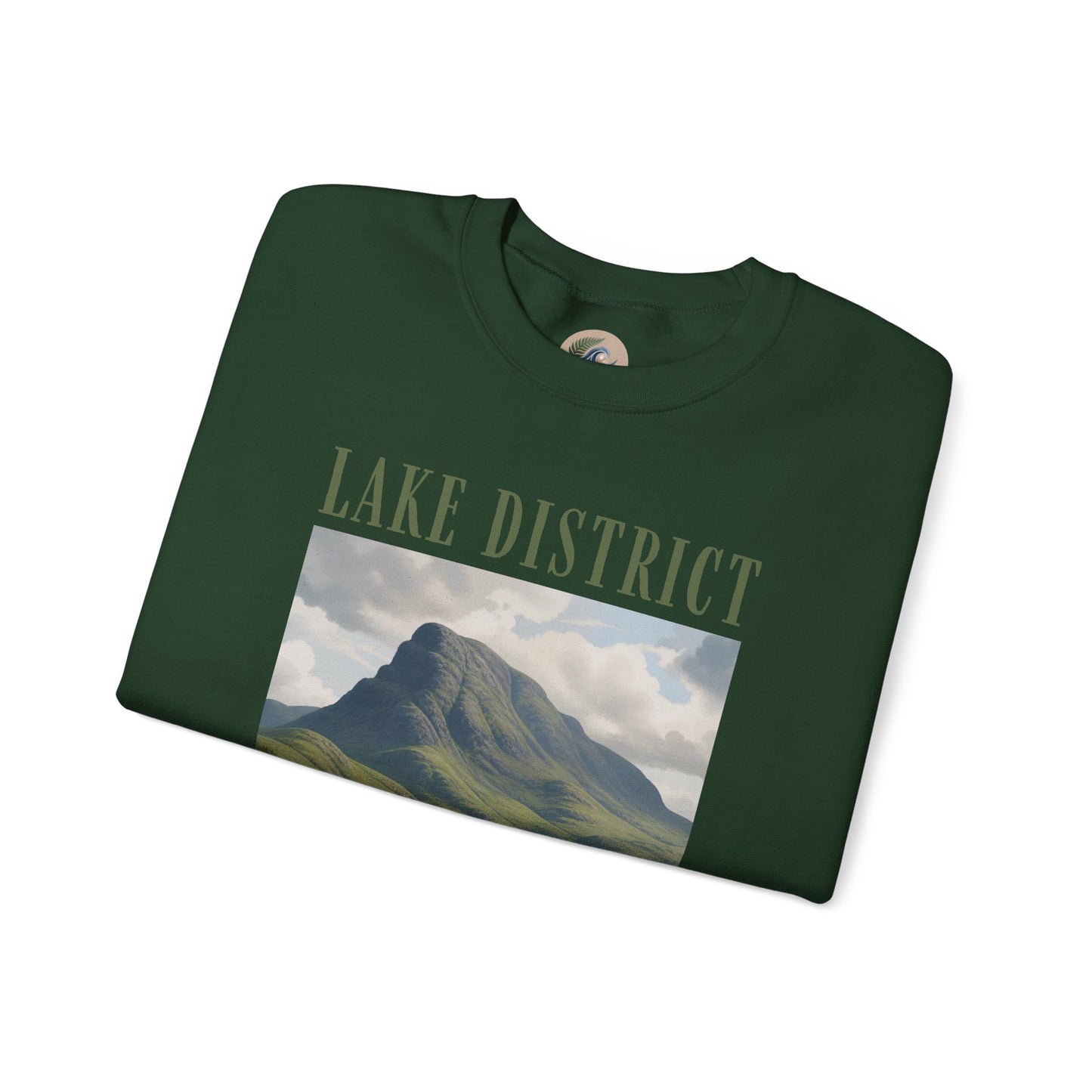 Lake District Scenic Sweatshirt — Vintage Landscape Crewneck