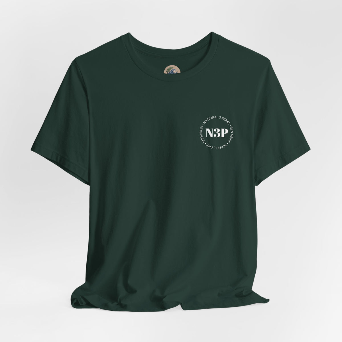N3P National 3 Peaks - Logo Chest T-Shirt
