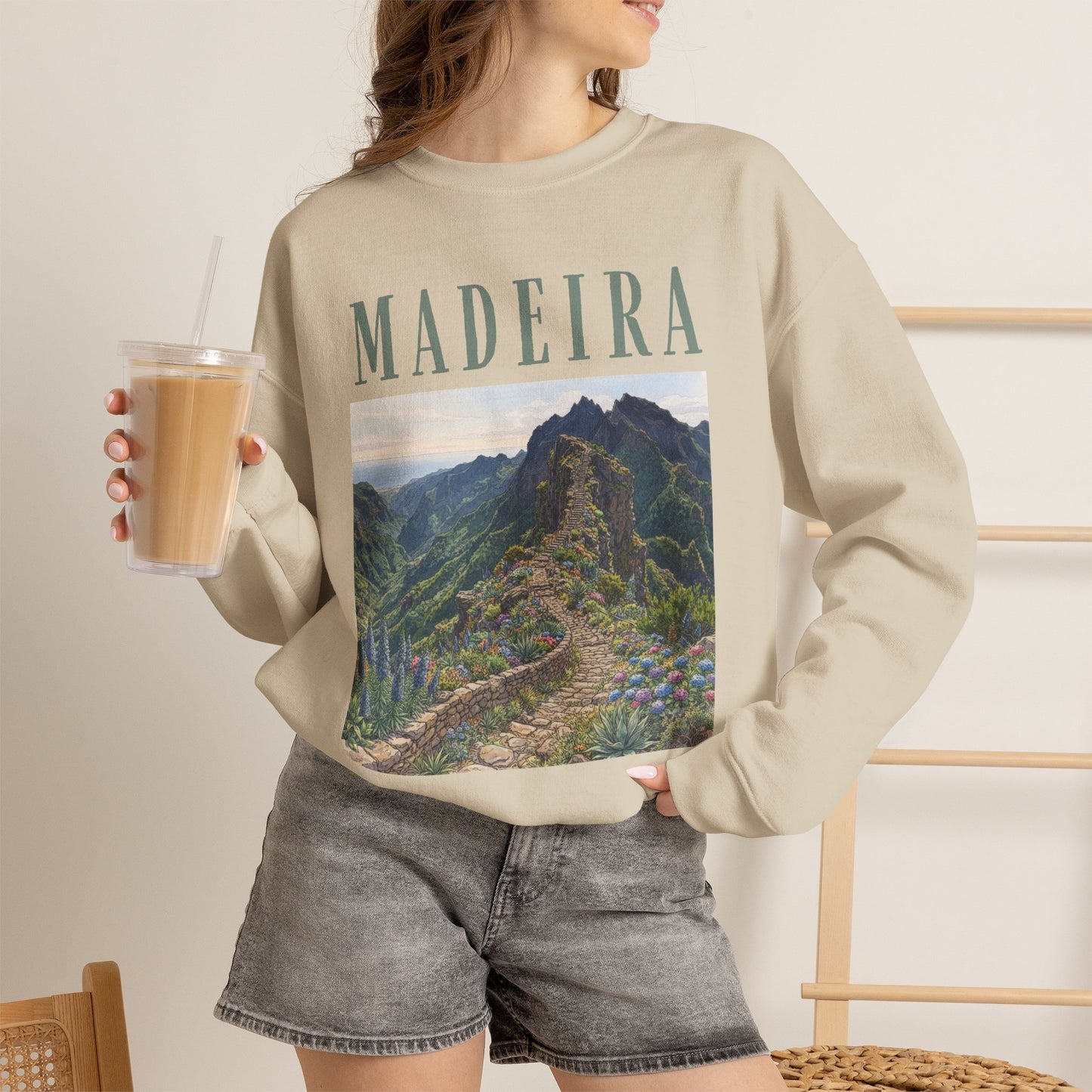 Madeira Mountain Trail Crewneck Sweatshirt