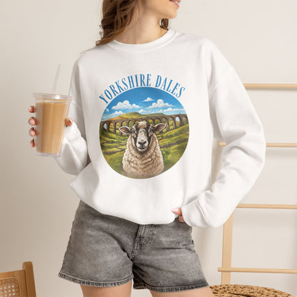 Yorkshire Dales Sheep Crewneck Sweatshirt