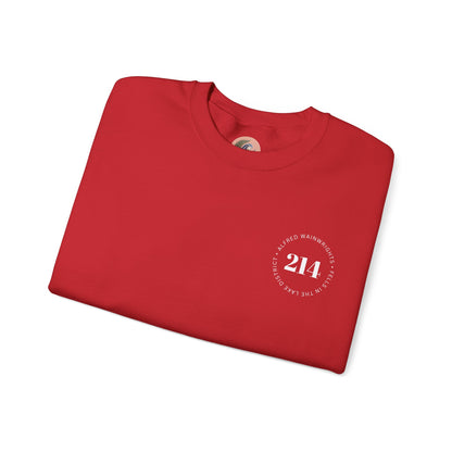 214 Wainwrights Minimalist Crewneck Sweatshirt — Small Chest Logo
