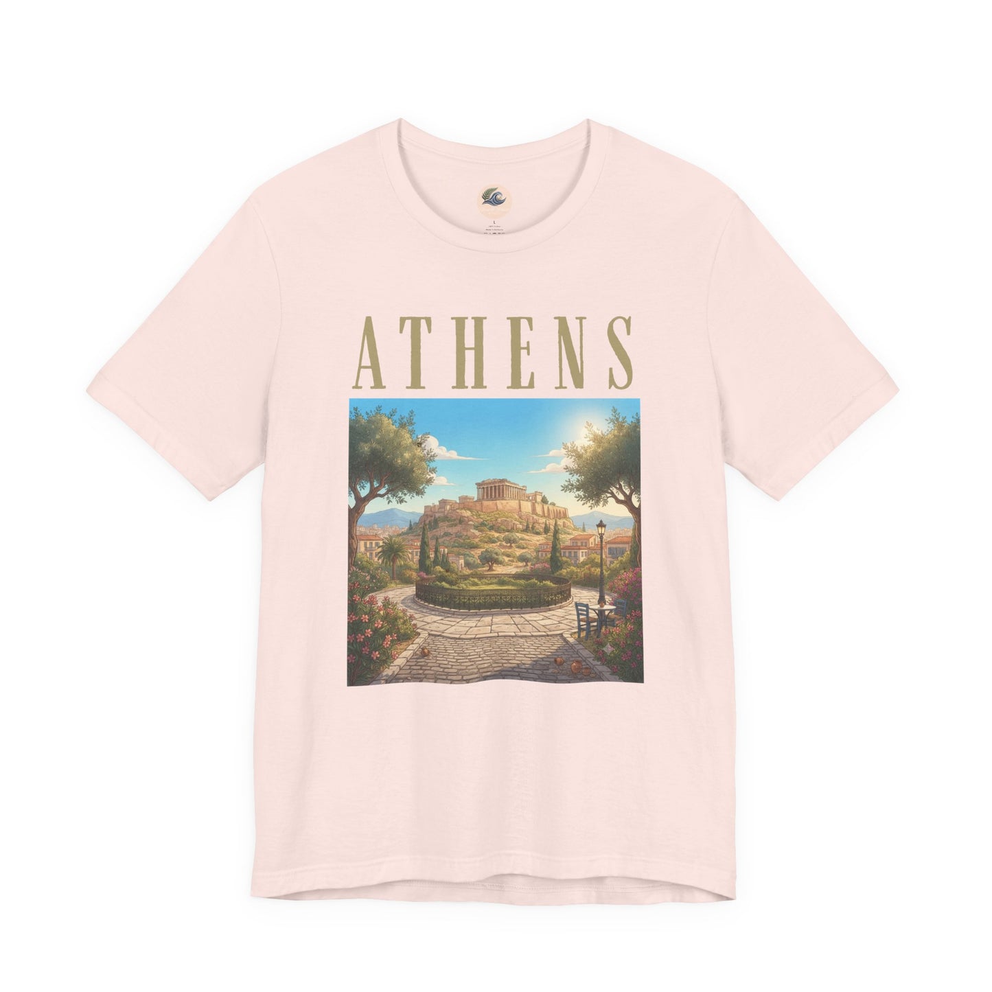 Athens Scenic Tee — Vintage Acropolis Travel T‑Shirt