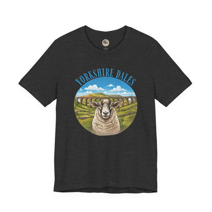 Yorkshire Dales Sheep T-Shirt — Scenic Countryside Tee