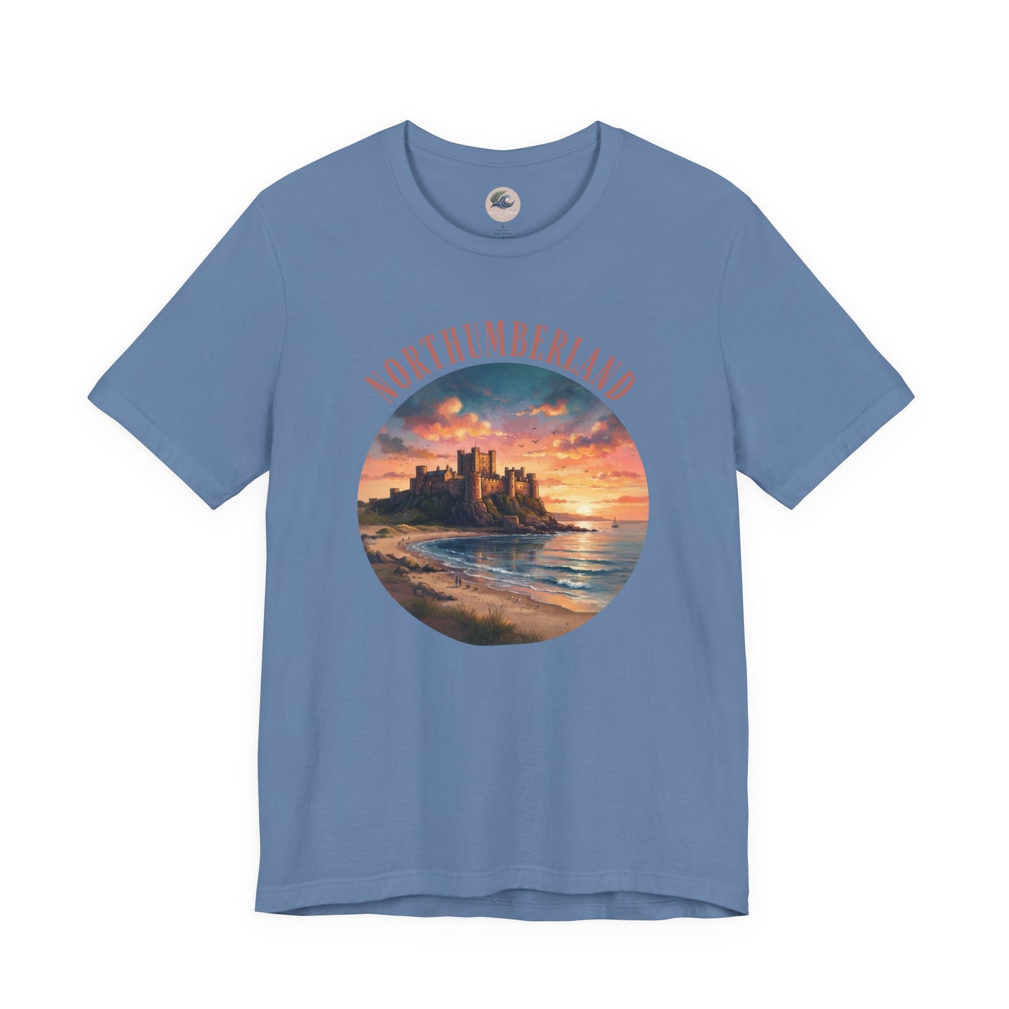 Northumberland Castle Sunset T‑Shirt