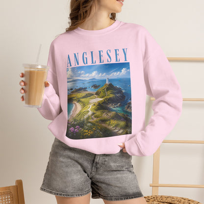 Anglesey Scenic Sweatshirt — Coastal Landscape Crewneck