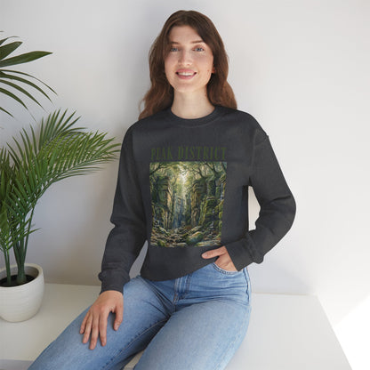 Peak District Luds Church - Scenic Crewneck Sweatshirt