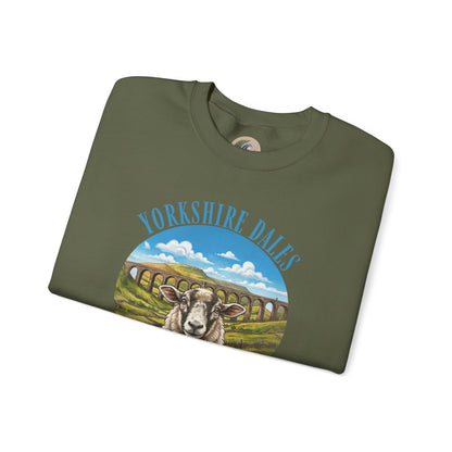 Yorkshire Dales Sheep Crewneck Sweatshirt
