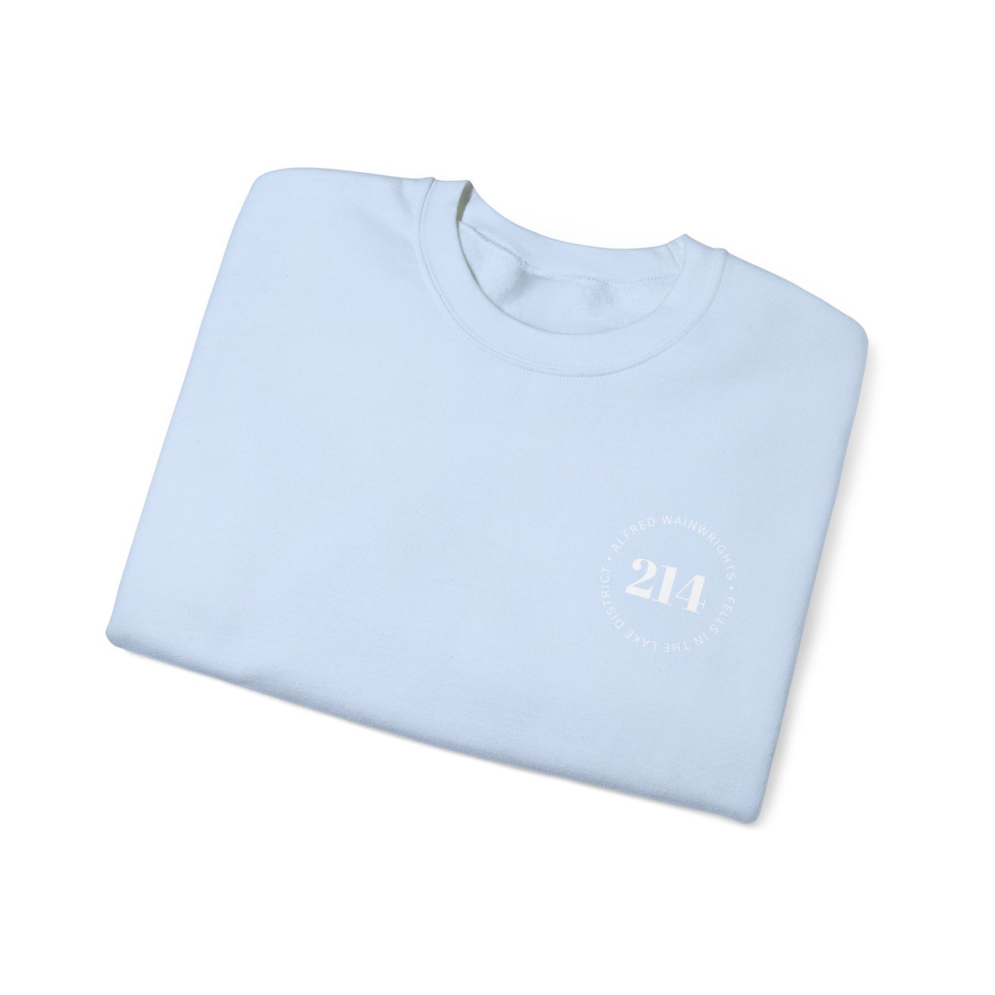 214 Wainwrights Minimalist Crewneck Sweatshirt — Small Chest Logo
