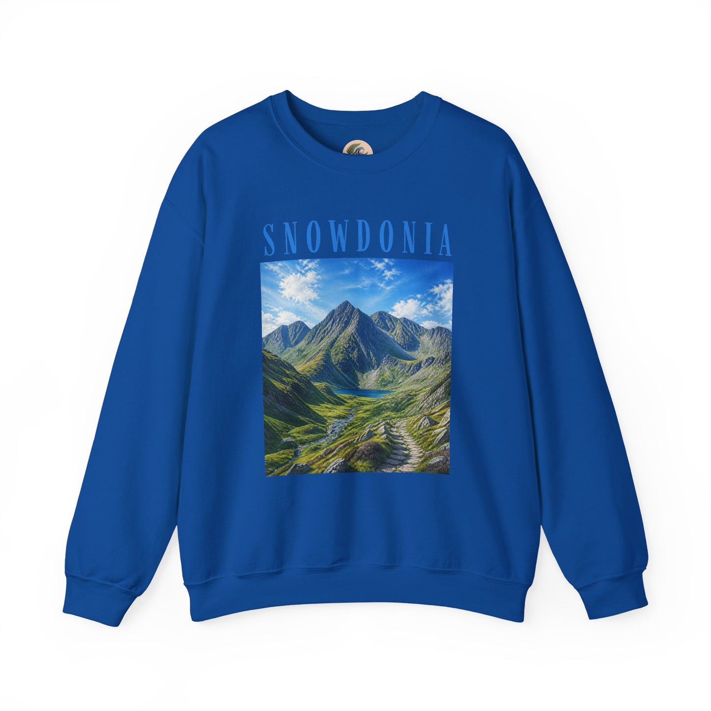 Glyderau Landscape - Snowdonia Mountain Crewneck Sweatshirt