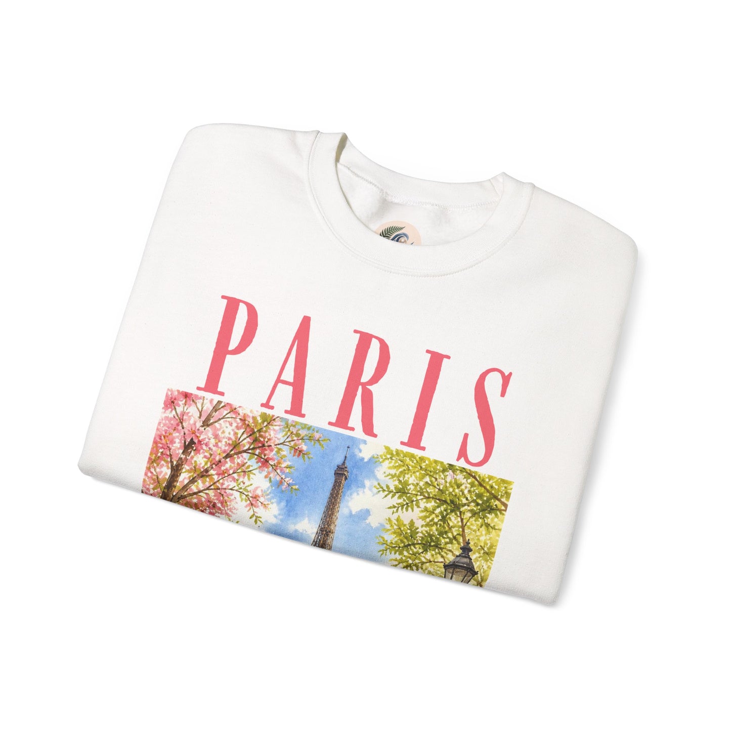 Paris Floral Eiffel Sweatshirt