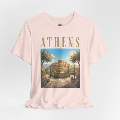 Athens Scenic Tee — Vintage Acropolis Travel T‑Shirt