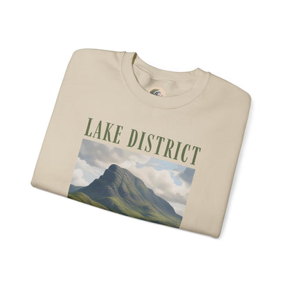 Lake District Scenic Sweatshirt — Vintage Landscape Crewneck