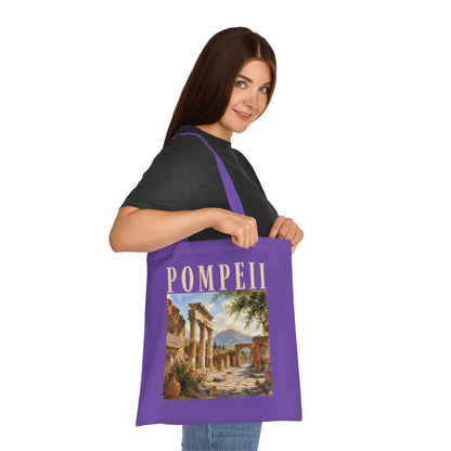 Pompeii Vintage Ruins Cotton Tote