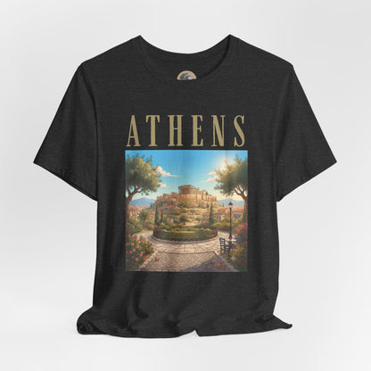 Athens Scenic Tee — Vintage Acropolis Travel T‑Shirt
