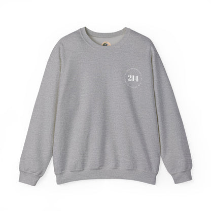 214 Wainwrights Minimalist Crewneck Sweatshirt — Small Chest Logo