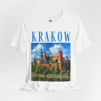 Krakow Castle Graphic Tee – Vintage Polish Travel T‑Shirt
