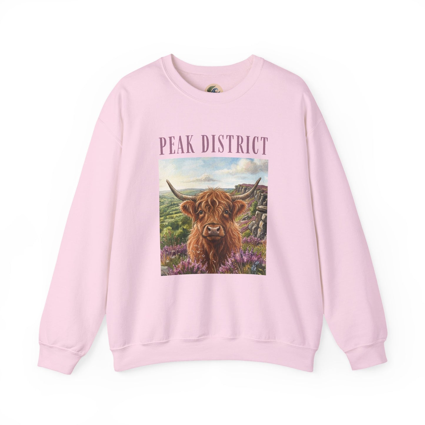 Peak District Highland Cow Sweatshirt